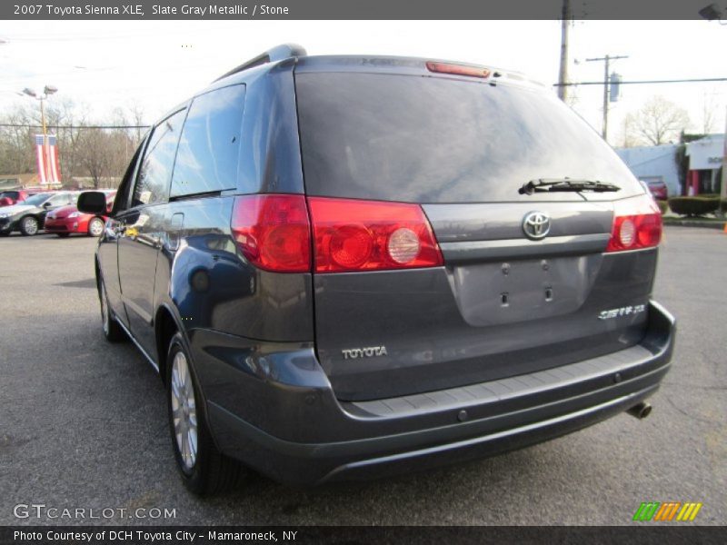 Slate Gray Metallic / Stone 2007 Toyota Sienna XLE