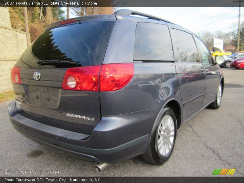 Slate Gray Metallic / Stone 2007 Toyota Sienna XLE