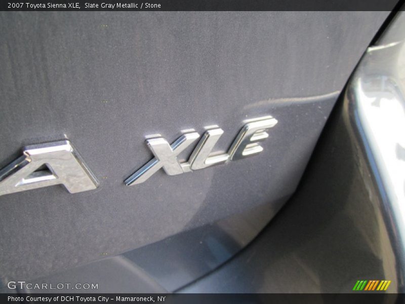 Slate Gray Metallic / Stone 2007 Toyota Sienna XLE