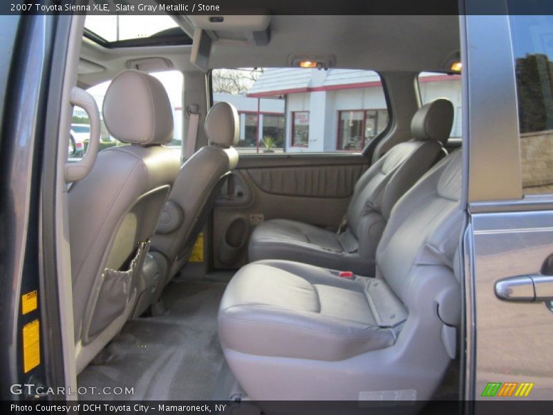 Slate Gray Metallic / Stone 2007 Toyota Sienna XLE