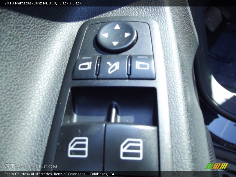 Black / Black 2010 Mercedes-Benz ML 350