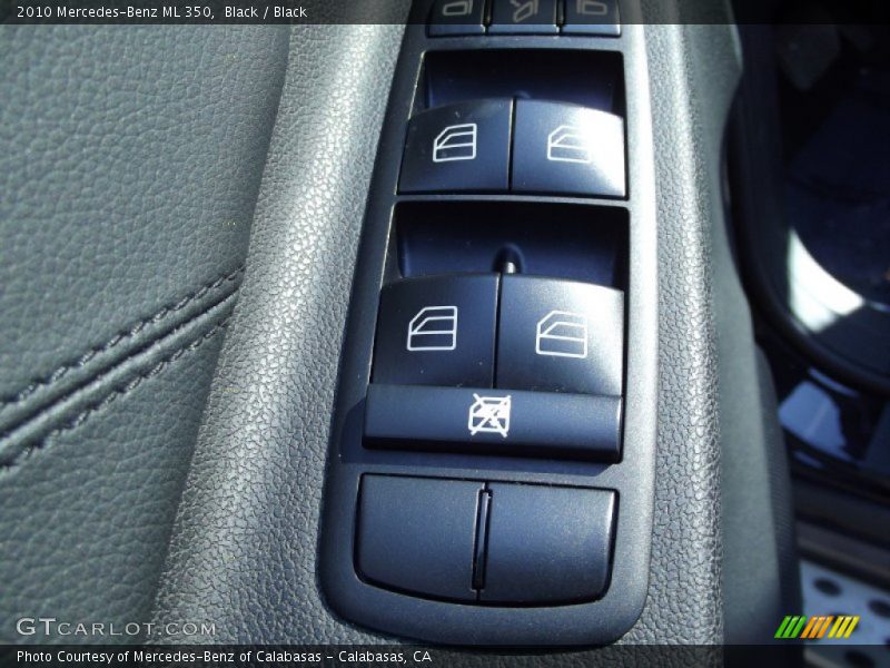 Black / Black 2010 Mercedes-Benz ML 350