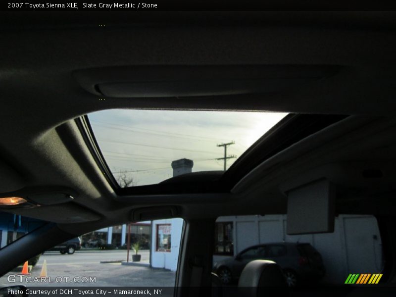Slate Gray Metallic / Stone 2007 Toyota Sienna XLE