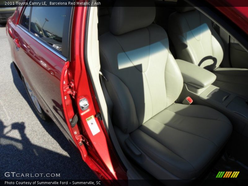 Barcelona Red Metallic / Ash 2011 Toyota Camry LE
