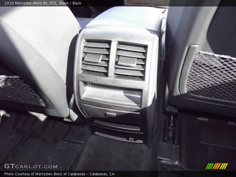 Black / Black 2010 Mercedes-Benz ML 350