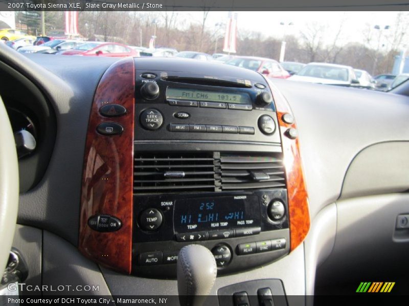 Slate Gray Metallic / Stone 2007 Toyota Sienna XLE