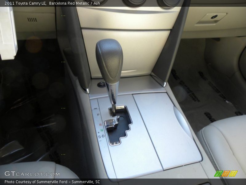 Barcelona Red Metallic / Ash 2011 Toyota Camry LE