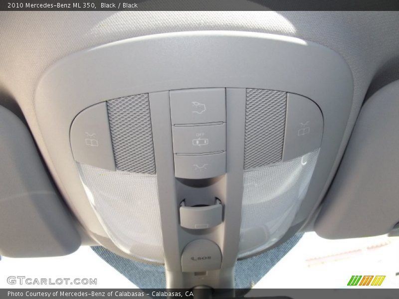 Black / Black 2010 Mercedes-Benz ML 350