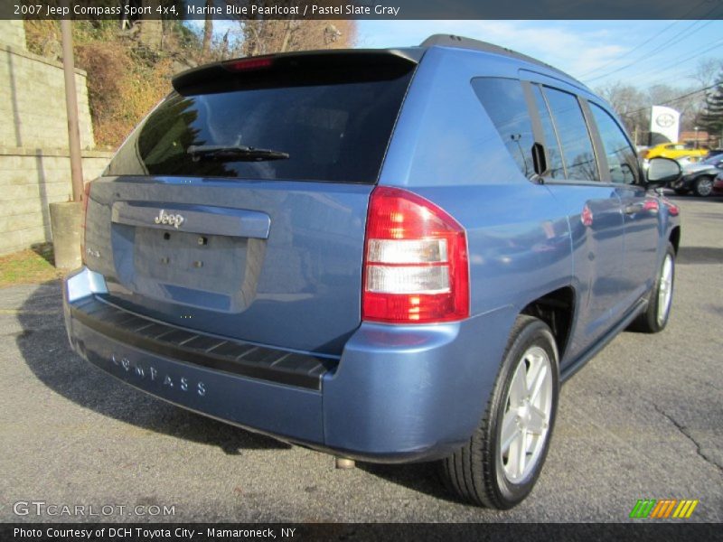 Marine Blue Pearlcoat / Pastel Slate Gray 2007 Jeep Compass Sport 4x4