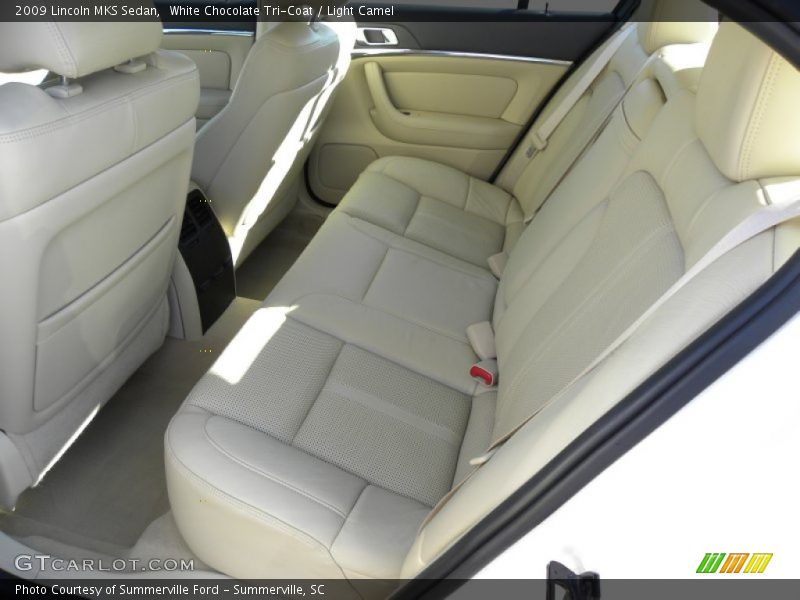White Chocolate Tri-Coat / Light Camel 2009 Lincoln MKS Sedan