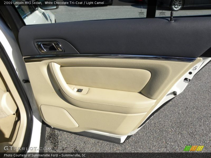 White Chocolate Tri-Coat / Light Camel 2009 Lincoln MKS Sedan