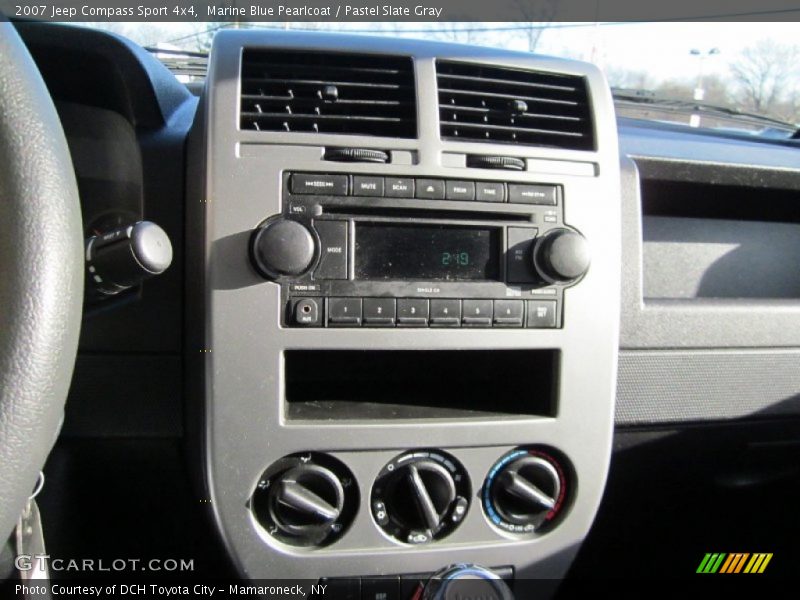 Marine Blue Pearlcoat / Pastel Slate Gray 2007 Jeep Compass Sport 4x4