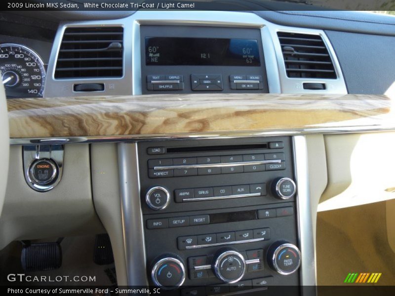 White Chocolate Tri-Coat / Light Camel 2009 Lincoln MKS Sedan