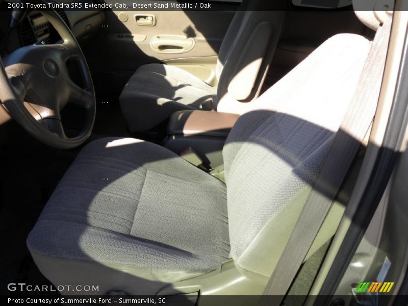 Desert Sand Metallic / Oak 2001 Toyota Tundra SR5 Extended Cab