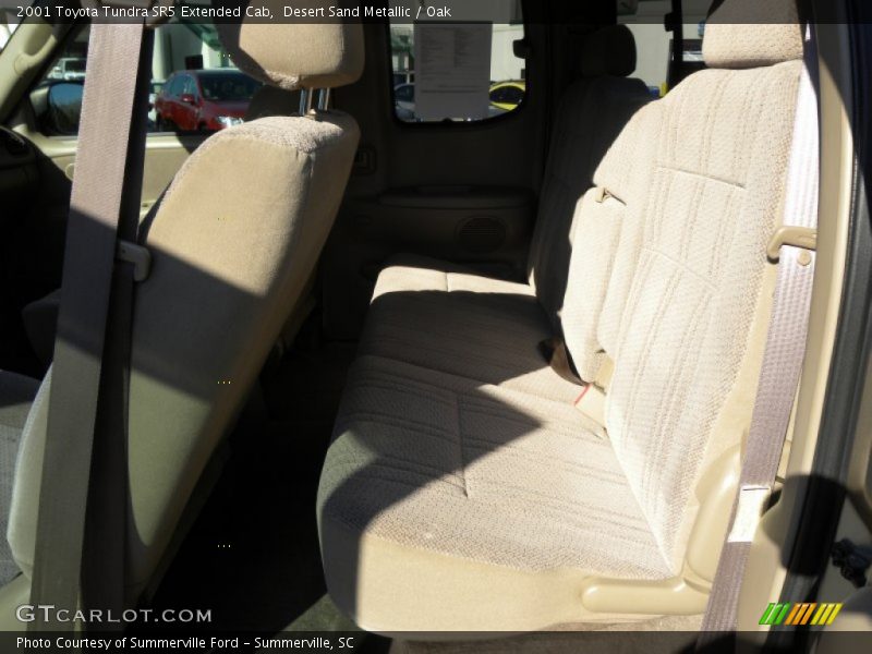 Desert Sand Metallic / Oak 2001 Toyota Tundra SR5 Extended Cab