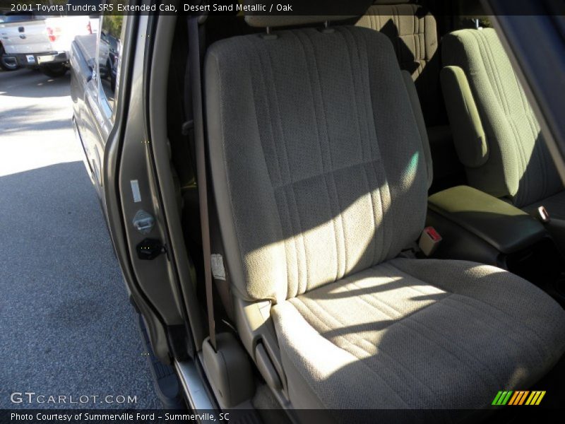Desert Sand Metallic / Oak 2001 Toyota Tundra SR5 Extended Cab