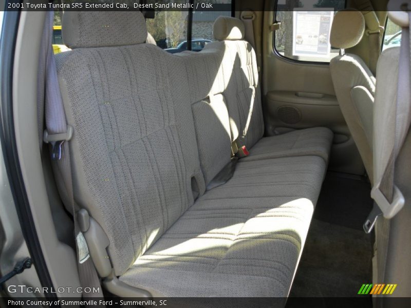 Desert Sand Metallic / Oak 2001 Toyota Tundra SR5 Extended Cab