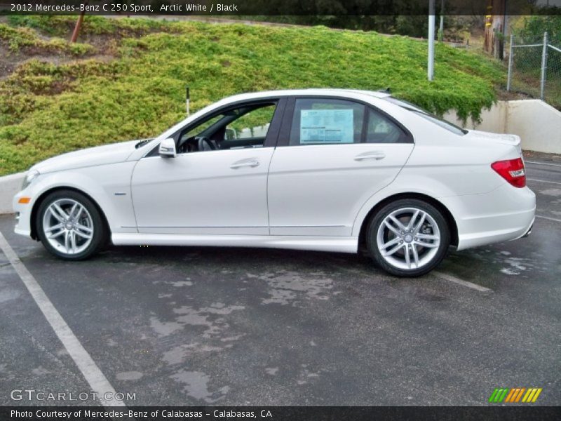  2012 C 250 Sport Arctic White