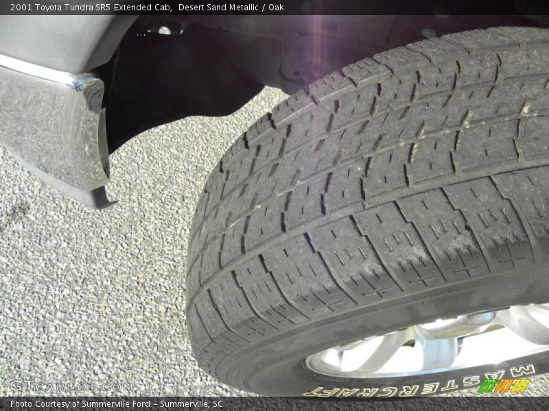 Desert Sand Metallic / Oak 2001 Toyota Tundra SR5 Extended Cab