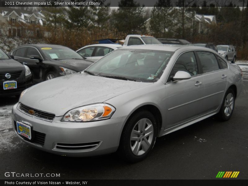 Silver Ice Metallic / Ebony 2011 Chevrolet Impala LS