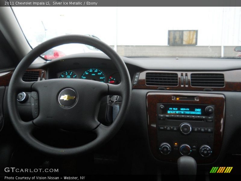 Silver Ice Metallic / Ebony 2011 Chevrolet Impala LS