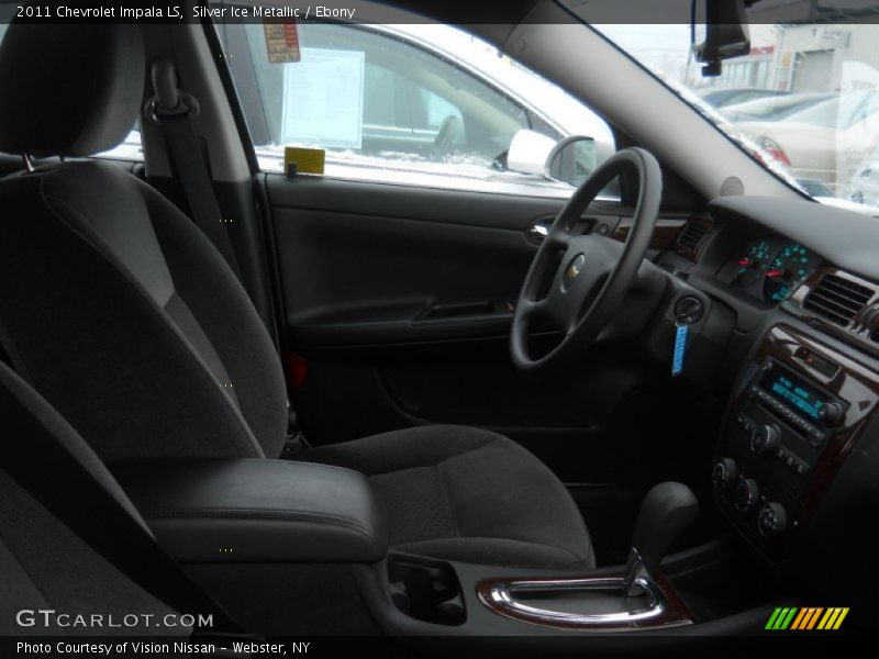 Silver Ice Metallic / Ebony 2011 Chevrolet Impala LS