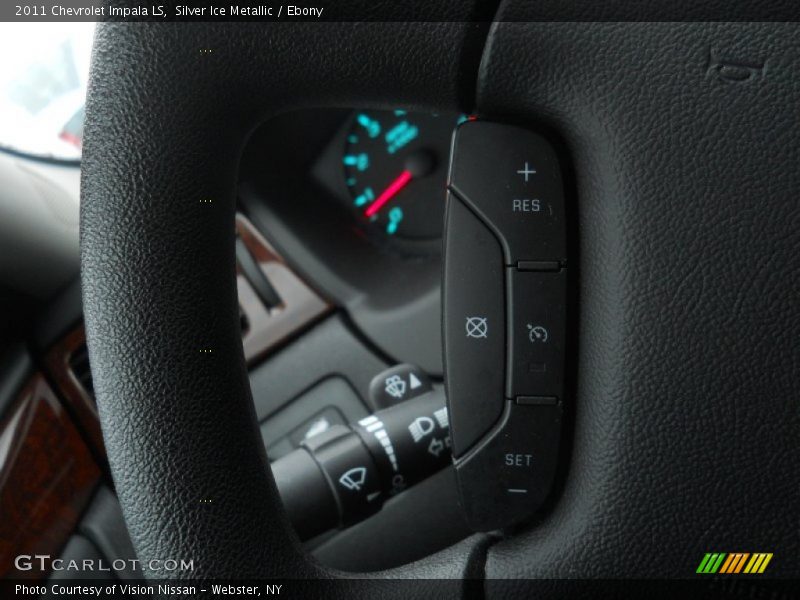 Silver Ice Metallic / Ebony 2011 Chevrolet Impala LS