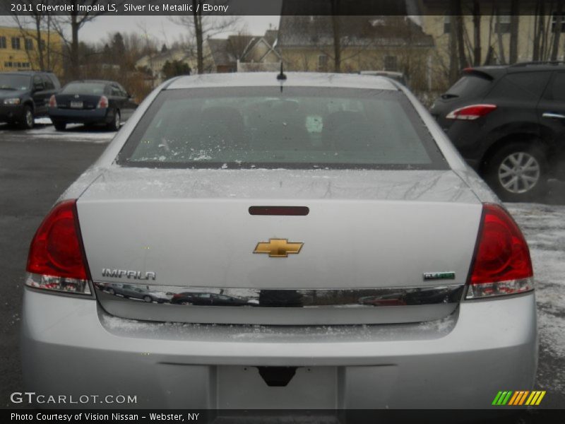 Silver Ice Metallic / Ebony 2011 Chevrolet Impala LS