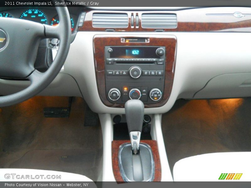 Silver Ice Metallic / Gray 2011 Chevrolet Impala LS