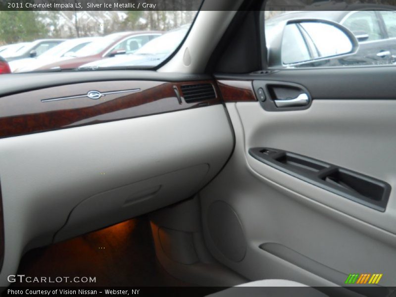 Silver Ice Metallic / Gray 2011 Chevrolet Impala LS