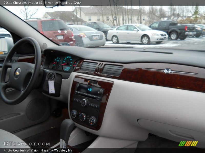 Silver Ice Metallic / Gray 2011 Chevrolet Impala LS