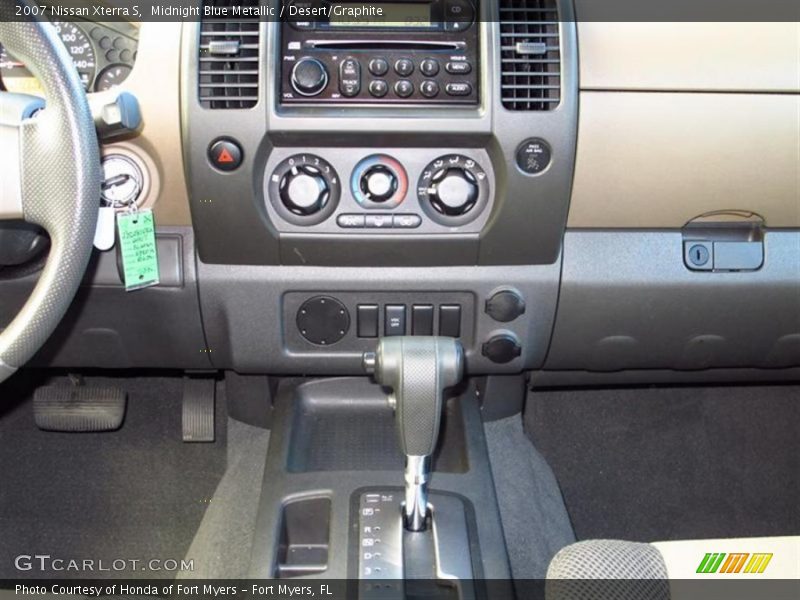 Midnight Blue Metallic / Desert/Graphite 2007 Nissan Xterra S