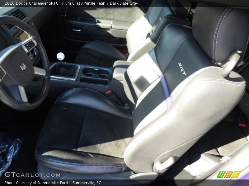  2010 Challenger SRT8 Dark Slate Gray Interior