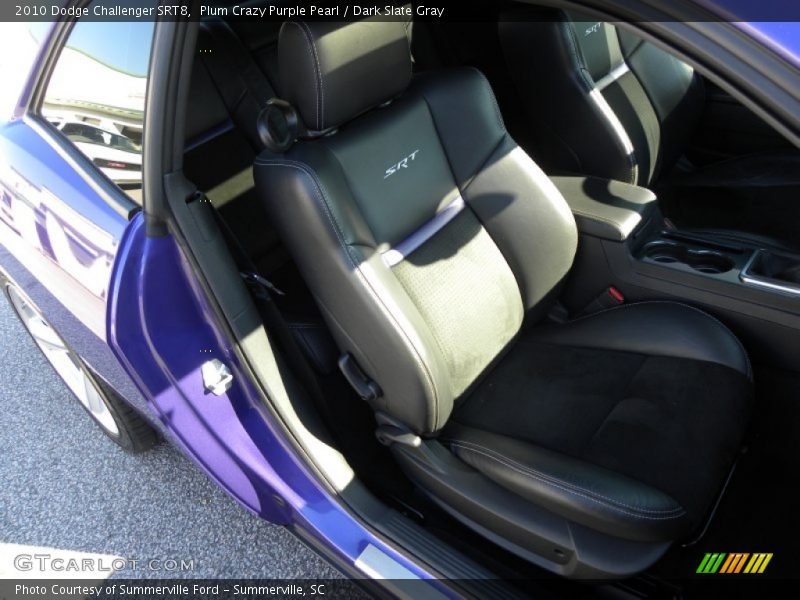 Plum Crazy Purple Pearl / Dark Slate Gray 2010 Dodge Challenger SRT8