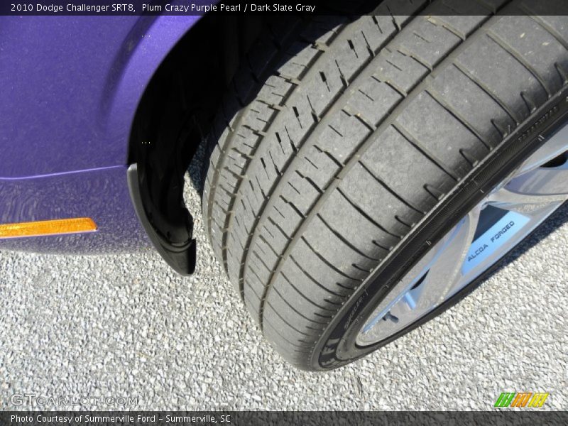 Plum Crazy Purple Pearl / Dark Slate Gray 2010 Dodge Challenger SRT8