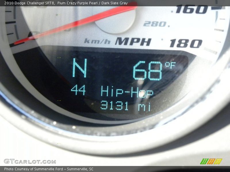 Plum Crazy Purple Pearl / Dark Slate Gray 2010 Dodge Challenger SRT8
