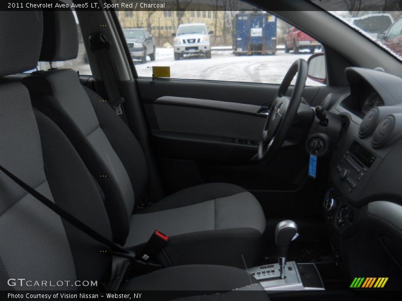 Sport Red / Charcoal 2011 Chevrolet Aveo Aveo5 LT
