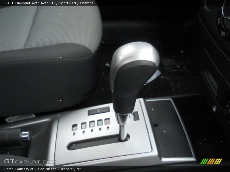 Sport Red / Charcoal 2011 Chevrolet Aveo Aveo5 LT