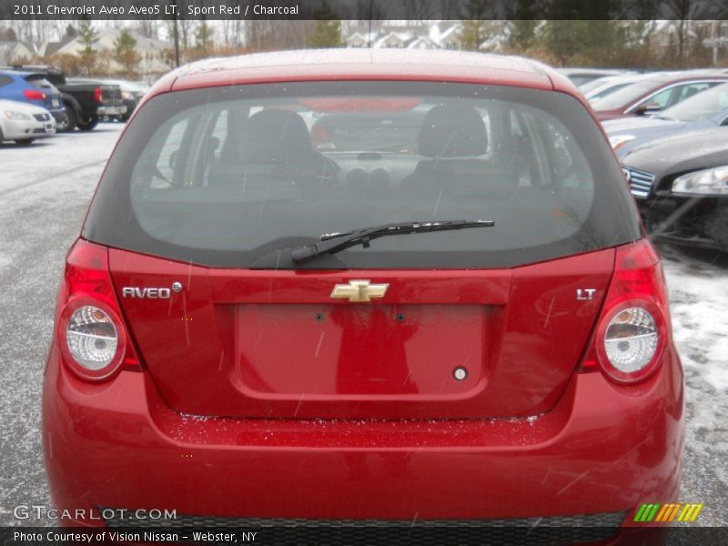 Sport Red / Charcoal 2011 Chevrolet Aveo Aveo5 LT