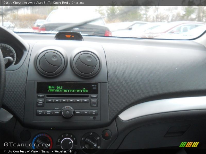 Sport Red / Charcoal 2011 Chevrolet Aveo Aveo5 LT