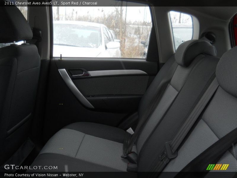 Sport Red / Charcoal 2011 Chevrolet Aveo Aveo5 LT