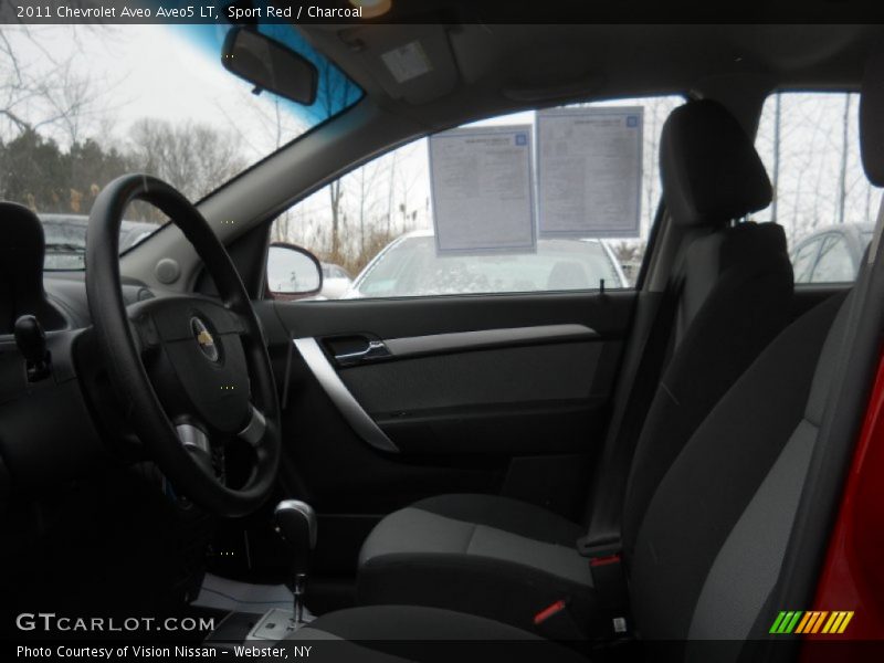 Sport Red / Charcoal 2011 Chevrolet Aveo Aveo5 LT