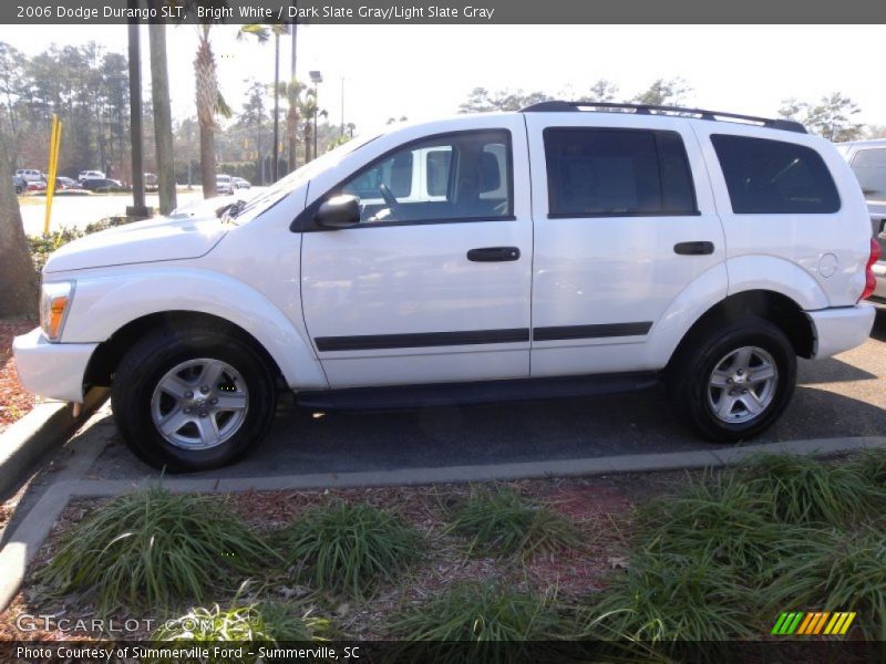 Bright White / Dark Slate Gray/Light Slate Gray 2006 Dodge Durango SLT