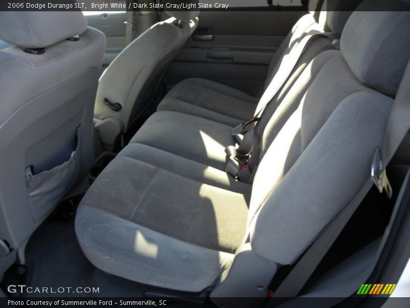 Bright White / Dark Slate Gray/Light Slate Gray 2006 Dodge Durango SLT