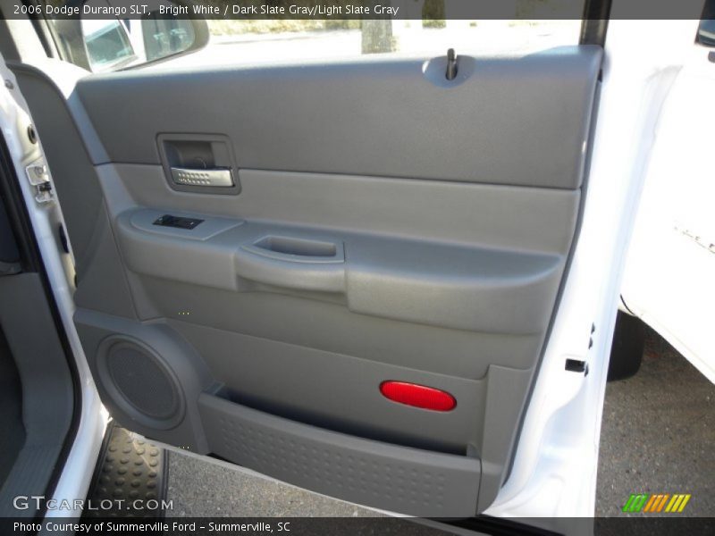 Bright White / Dark Slate Gray/Light Slate Gray 2006 Dodge Durango SLT