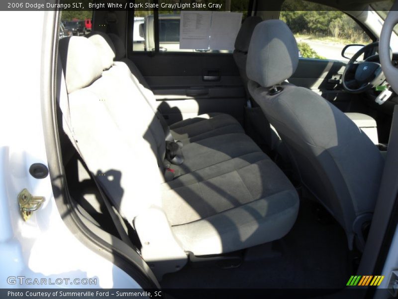 Bright White / Dark Slate Gray/Light Slate Gray 2006 Dodge Durango SLT