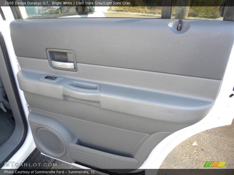 Bright White / Dark Slate Gray/Light Slate Gray 2006 Dodge Durango SLT