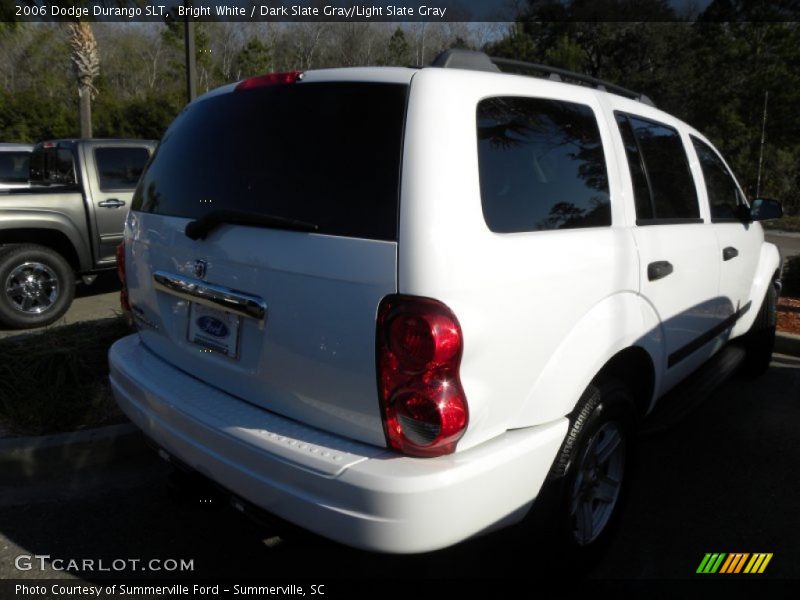 Bright White / Dark Slate Gray/Light Slate Gray 2006 Dodge Durango SLT