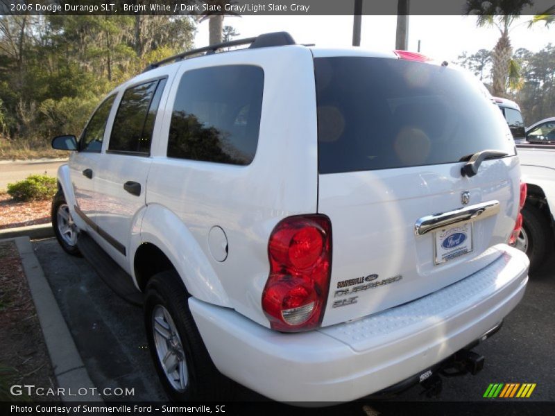 Bright White / Dark Slate Gray/Light Slate Gray 2006 Dodge Durango SLT
