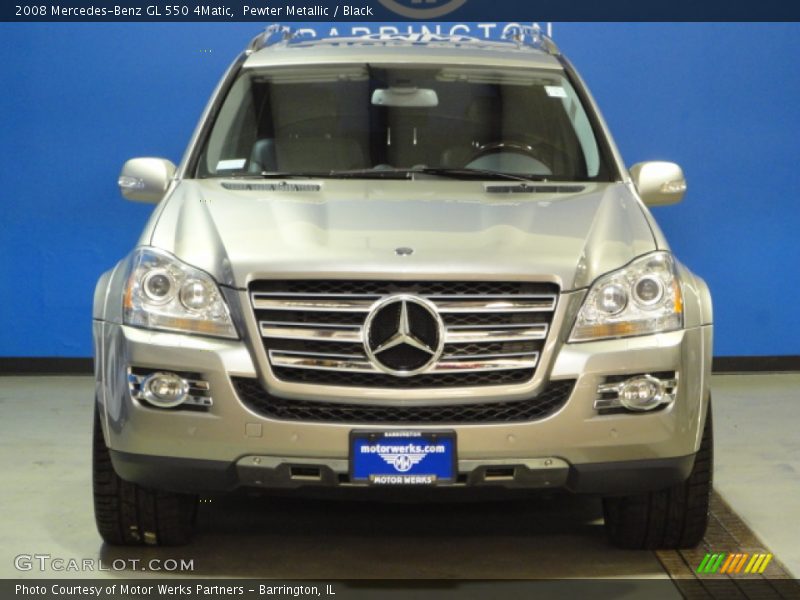 Pewter Metallic / Black 2008 Mercedes-Benz GL 550 4Matic